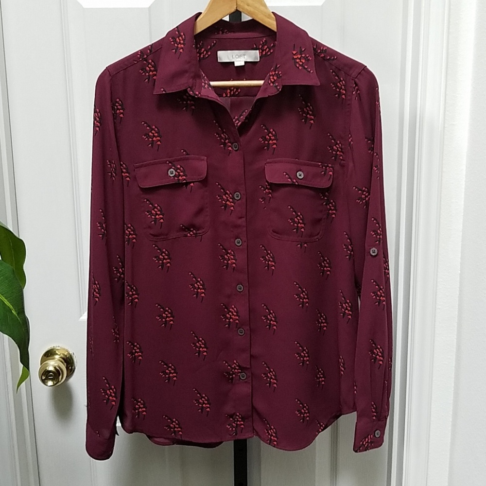 Loft button down shirt
